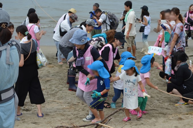 名古屋 地引網大会1回目